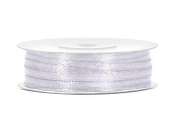 Satijn Lint Wit 3mm 50m, Verzenden, Nieuw