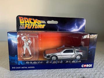 Corgi 1:43 - Modelauto (3) - Corgi DeLorean Back to the, Nieuw