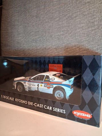 Kyosho 1:18 - Modelauto - Lancia 037 Rally