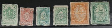 Russische Federatie - m472) Russia Zemstvos stamps 30x Rural, Gestempeld