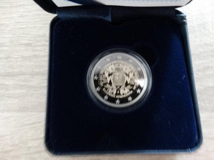 Griekenland. 2 Euro 2021 Greek Revolution (2 Stuks) Proof, Postzegels en Munten, Munten | Europa | Niet-Euromunten