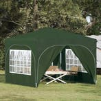 vidaXL Pop-up Feesttent 290 x 290 x 245 cm Groen, Verzenden, Nieuw