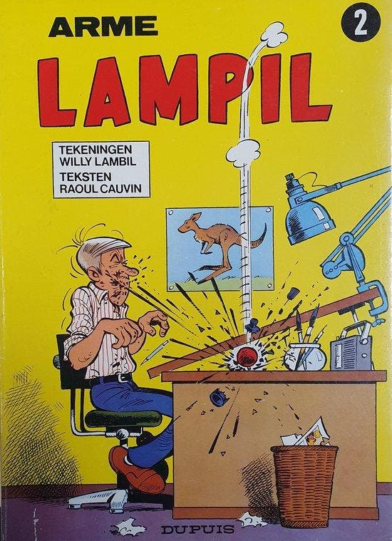 2 Arme lampil 9789031405145 Cauvin, Boeken, Stripverhalen, Gelezen, Verzenden