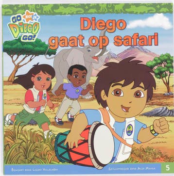 Diego gaat op safari / Diego / 5 9789089410856, Verzenden