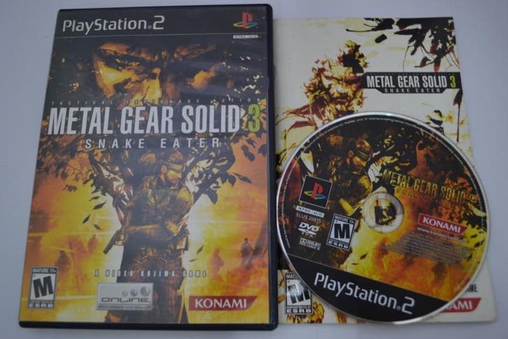 Metal Gear Solid 3 - Snake Eater (PS2 USA), Games en Spelcomputers, Games | Sony PlayStation 2