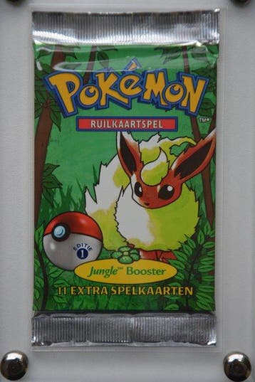 Pokémon - 1 Booster pack - Jungle Booster Pack Flareon Art