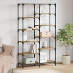 vidaXL Boekenplank artisanaal eikenkleurig 100 x 32 x 170 cm, Verzenden, Nieuw