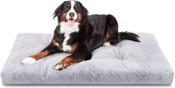 Hondenmand - Hondenkussen - Hondenbed - Grijs - 122x74 cm -, Verzenden, Nieuw
