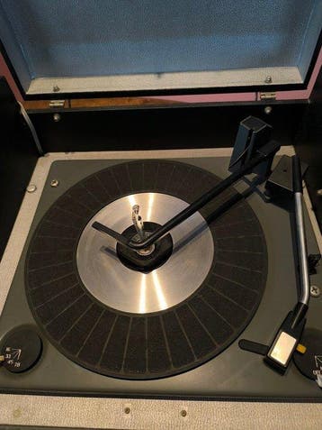 ACEC - Mains Transistor Dual Speakers Tourne-disque, Nieuw
