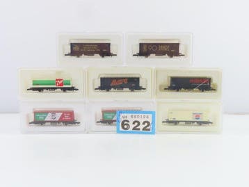 Märklin Z - o.a. 8600/8644 - Wagon de marchandises pour, Hobby en Vrije tijd, Nieuw