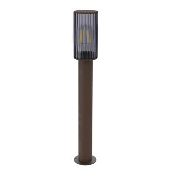 Tuinverlichting Modern Sablon 2 Tuinlamp Zwartbruin 60cm, Tuin en Terras, Verzenden, Nieuw