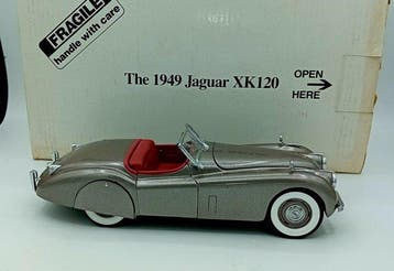 Franklin Mint 1:24 - Modelauto - Jaguar XK120 1949 - Nieuw,