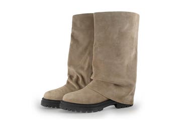 Manfield Laarzen in maat 40 Beige, Verzenden, Hoge laarzen