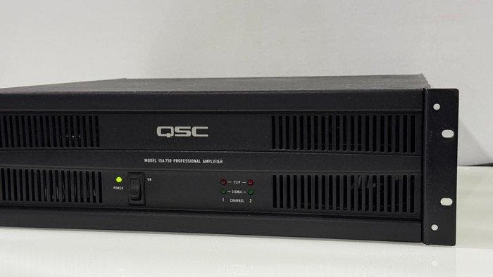 QSC - ISA 750 Solid state eindversterker, TV, Hi-fi & Vidéo, Radios