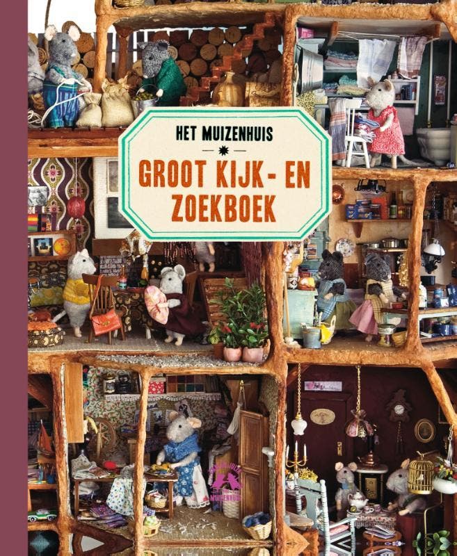 Groot Kijk-en zoekboek / Sam & Julia / Het Muizenhuis, Boeken, Kinderboeken | Kleuters, Zo goed als nieuw, Verzenden