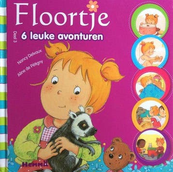 6 leuke avonturen / Floortje 9789041237835 Nancy Delvaux, Verzenden, Gelezen, Nancy Delvaux