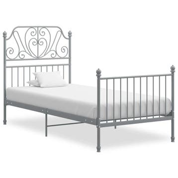 Bedframe 90x200 metaal | Retour deal | Knallerprijs, Huis en Inrichting, Slaapkamer | Bedden, 90 cm, Eenpersoons, Verzenden, Zo goed als nieuw