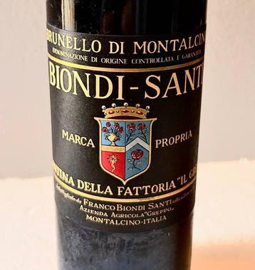 1983 Biondi Santi Tenuta Greppo - Brunello di Montalcino - 1, Nieuw
