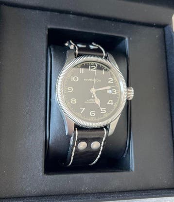 Hamilton - Team Earth Harrison Ford Automatic Watch - Sans, Handtassen en Accessoires, Horloges | Heren, Nieuw