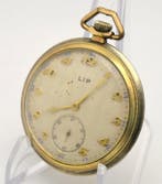LIP France - Plaque 20 Microns - mechanical pocket watch -, Bijoux, Sacs & Beauté