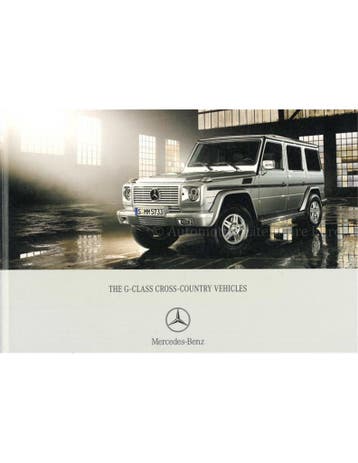 2006 MERCEDES BENZ G KLASSE HARDCOVER BROCHURE ENGELS, Ophalen of Verzenden, Nieuw