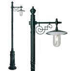 Tuinverlichting klassiek Merano Lantaarnpaal Groen, Tuin en Terras, Verzenden, Staande lamp, 50 tot 250 watt, Nieuw