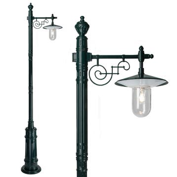 Tuinverlichting klassiek Merano Lantaarnpaal Groen, Tuin en Terras, Verzenden, Nieuw