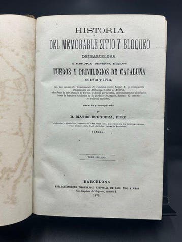 Mateo Bruguera - Historia del memorable sitio y bloqueo de