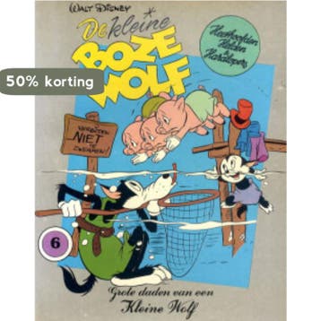 Heethoofden, helden en hardlopers / De kleine boze wolf / 6, Verzenden, Gelezen, Walt Disney