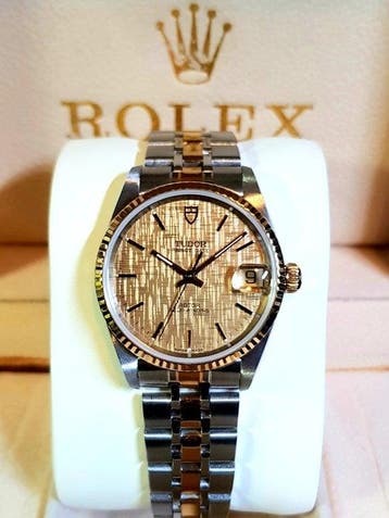 Tudor - Prince Oysterdate - GOLD LINEN DIAL - Zonder