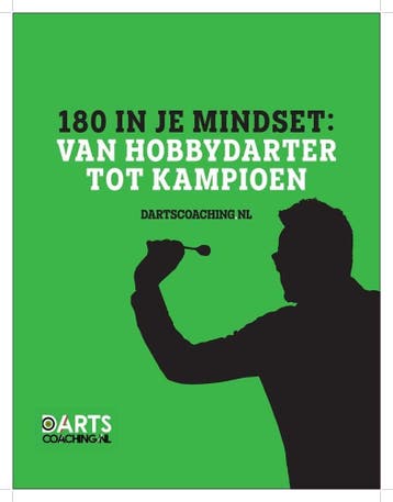 Dartboek - Dartscoaching - 180 In Je Mindset (Boeken, Media), Boeken, Ophalen of Verzenden, Nieuw