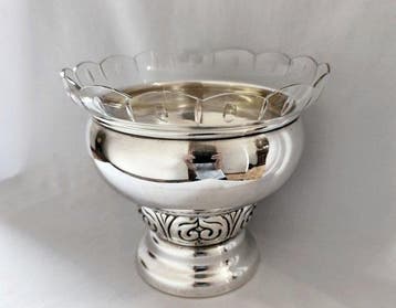 Dansk Silver Fabrik - Dua patera na owoce - oryginalne