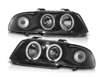 Angel Eyes koplamp units Black geschikt voor Audi A4, Verzenden