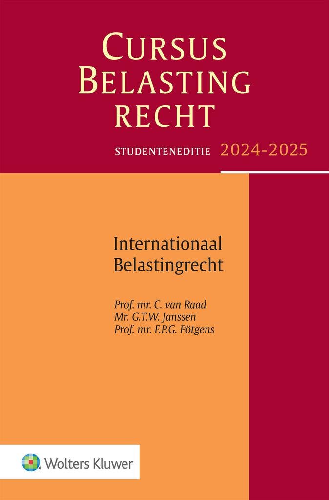 Studenteneditie Cursus Belastingrecht Internationaal, Livres, Science, Envoi