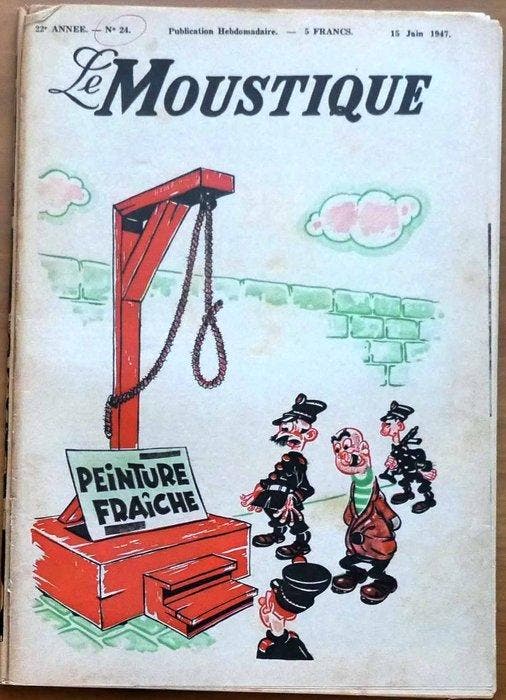 Le Moustique - Avec couvertures de Franquin - 12 Magazines -, Livres, BD