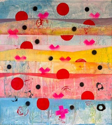 J. DELGALLO - Tardes junto al mar. XL. ( NO Reserve ), Antiquités & Art, Art | Peinture | Moderne