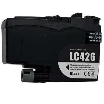 Huis-Merk  BROTHER LC-426BK +CHIP Black 60ml, Verzenden