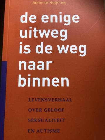 De enige uitweg is naar binnen 9789082090307, Boeken, Verzenden, Zo goed als nieuw, Janneke Heijstek