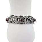 Zonder minimumprijs - Armband Zilver - Granaat