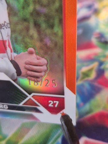Topps Chrome Nico Hulkenberg 47 /25 Carte parallèle, Carte, Nieuw