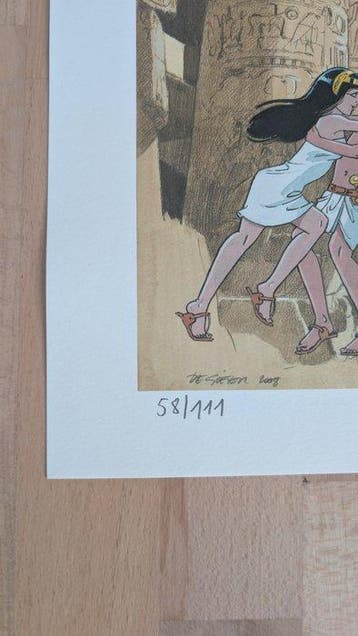 Lucien De Gieter - 1 Silkscreen - Papyrus - 2003, Nieuw