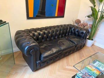 Poltrona Frau - Canapé - Chesterfield - Cuir