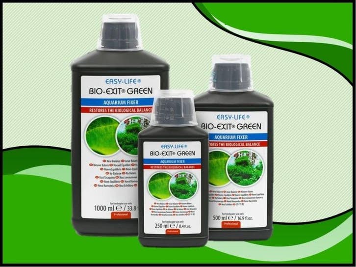 Easy life Bio-Exit Green 1000ml - tegen baard, draad en pens, Dieren en Toebehoren, Vissen | Aquaria en Toebehoren, Plant(en), Steen of Hout