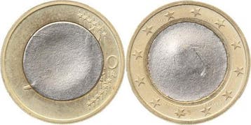 2002 Duitsland Fehlpraegung 1 Euro Muenzzeichen D, Pille..., Verzenden, België