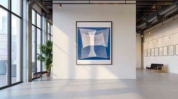 Ben Dauchez - Bauhaus Maroc #1 Bleu, Antiek en Kunst