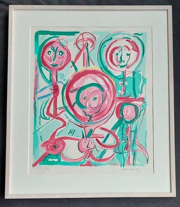 Herbert Gentry (1919-2003) - Figure composition