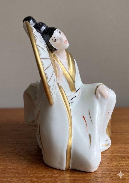 Limoges - Beeldje - Porselein, Antiek en Kunst, Antiek | Glaswerk en Kristal