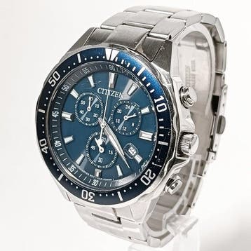 Citizen - Collection - Eco-Drive Chronograph - Blue Dial -, Nieuw