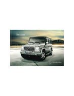 2011 MERCEDES BENZ G KLASSE BROCHURE ENGELS, Nieuw