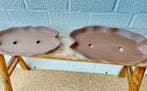 bonsai schalen nest van twee stuks - Hoogte (boom): 0 cm -
